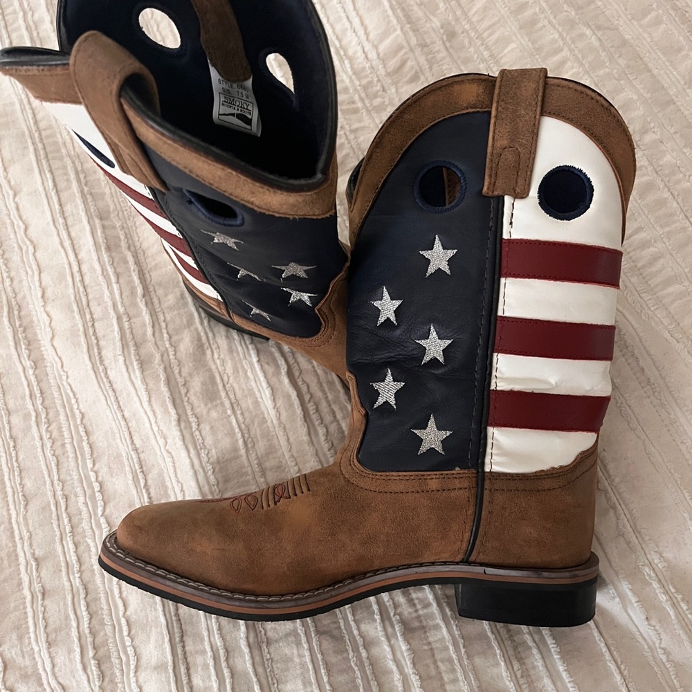 Smoky Mountain Cowgirl Boots - Stars & Stripes